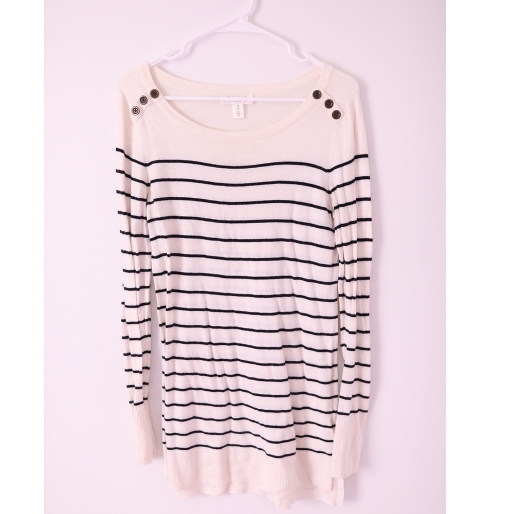 Motherhood Maternity striped sweater